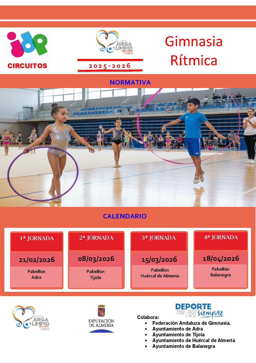 Circuito de Promoción de la Gimnasia Rítmica. Adra 21-02-26