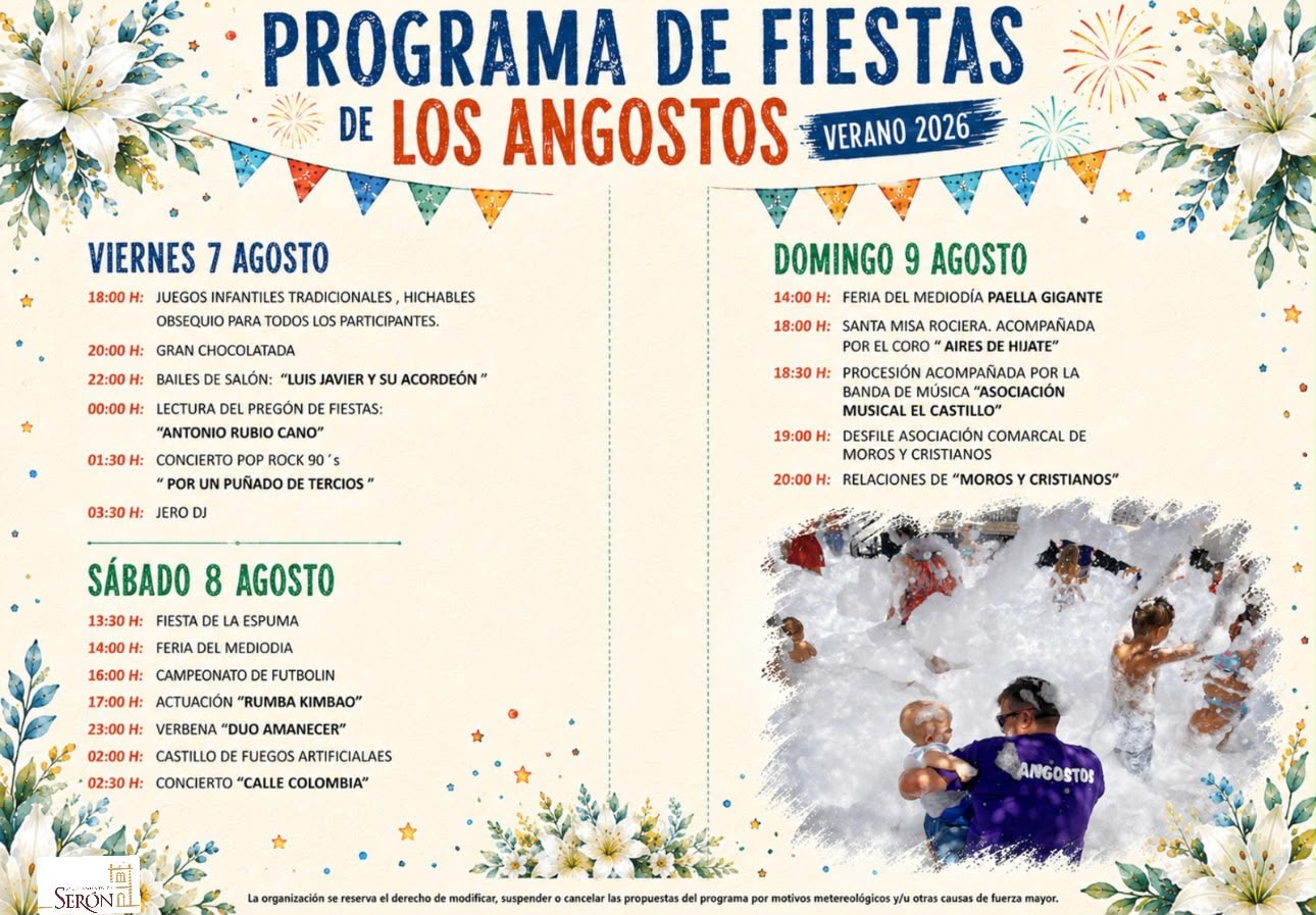 FIESTAS ANGOSTOS