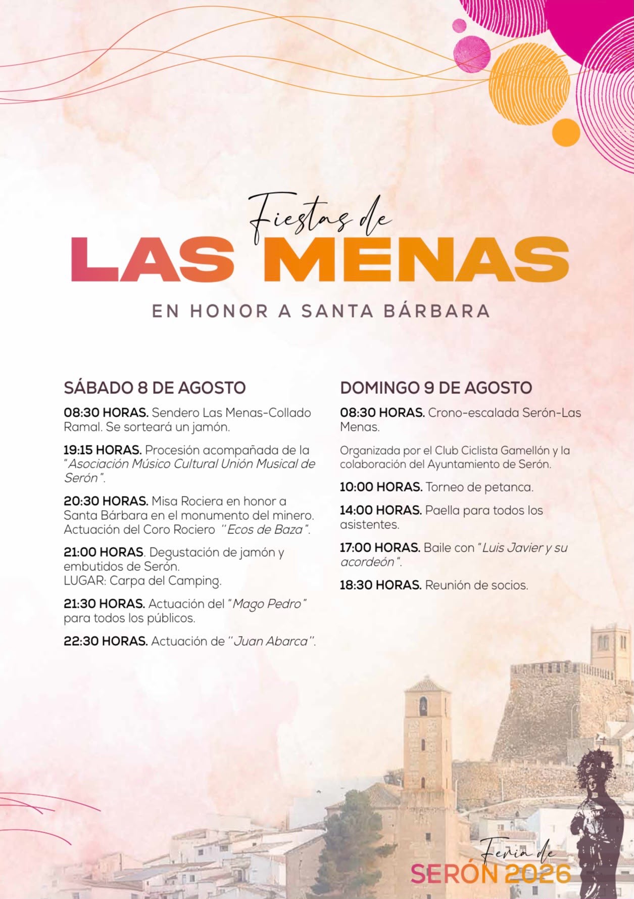 FIESTAS LAS MENAS